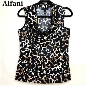 Alfani, Sofisticated Draped Neck Top, Silky Soft Stretchy Fabric, Easy Care, Med